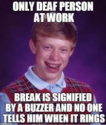 Bad Luck Brian Meme Imgflip