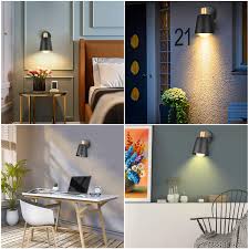 Plug in wall sconce bedside. Plug In Wall Sconces Wall Mounted Lamps With Plug In Cord Metal Vintage Industrial Wall Light Fixtures Lighting Reading Lights For Bedside Bedroom Living Room Indoor Doorway Exclude Bulb Wall Lamps