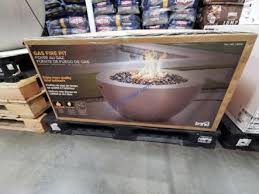 This item is for outdoor use only. Faux Concrete Gas Fire Pit Costcochaser