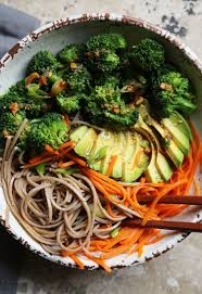 9 Buddha Bowls To Stay Healthyish This Year Sunbasket Recipes Noodle Bowls Recipes Healthy Recipes