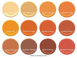 Html / css color name. If You Need Ideas For Color Schemes Above Are Benjamin Moore S Suggested Orange Paint Colors Bedroom Orange Burnt Orange Paint
