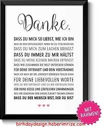 Danke Liebe Geschenke Bild Mit Rahmen Geschenkidee Zum Geburtstag Jahrestag Ostern Hochzeit Hochzeitstag Verlobu Love Gifts Photo Frame Gift Valentine Birthday