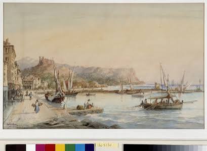 Image of View of Bombay from Colaba, 1826 (lithograph) by Gonsalves, Jose M. (fl.1826-42)