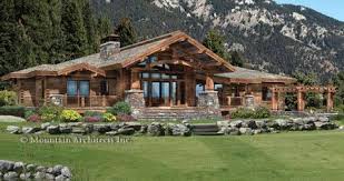 The Wood River Log Home Http Www Precisioncraft Com Loghomeplans Craftsman Woodriver Html Wood River Log Timber House Craftsman Style Homes River House