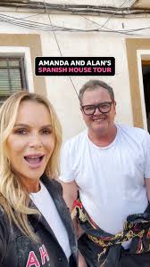 Amanda Holden & Alan Carr tour their new renovation project
