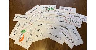 The patient case histories that dr. Mercy Cares For Kids Send Cards And Letters Of Support To Nurses During Covid 19 Crisis St Peter S Health Partners News