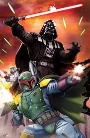 Star Wars Darth Vader And Boba Fett By Zeromayhem Deviantart Com On Deviantart Star Wars Geek Boba Fett Wallpaper Star Wars Pictures