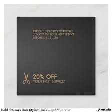 Gold Scissors Hair Stylist Black Gradient Discount Square Business Card Zazzle Com In 2020 Hair Business Cards Hairstylist Business Cards Stylist Business Cards