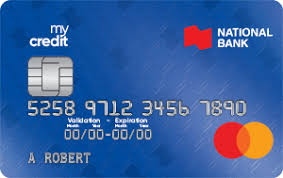 With suze's card, people are claiming that she is just profiting from her. National Bank Mastercard Credit Cards National Bank