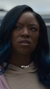 Mallory may be the new Queen of one-liners. #beautyinblacknetflix