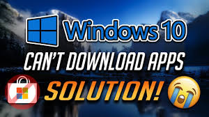 Fix Can T Download Apps From Microsoft Store In Windows 10 2020 Youtube