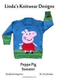 Peppa pig amigurumi free crochet pattern by amilovesgurumi. Peppa Pig Sweater Knitting Pattern For Baby Jumper Knitting Pattern Baby Knitting Baby Knitting Patterns