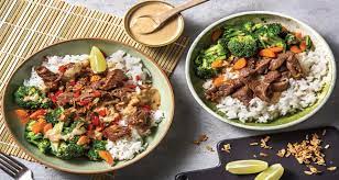 Honey Soy Beef Strips With Peanut Sauce Recipe Hellofresh Recipe Hello Fresh Recipes Beef Beef Stir Fry