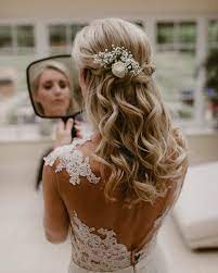 40 Stunning Wedding Hairstyles That A Girl Needs Page 29 Of 44 Wedding Hairstyles Weddinghairstyles Hair Styles Medium Length Hair Styles Bride Hairstyles
