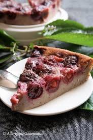 Clafoutis Aux Cerises Sans Gluten Sans Lait Sans œufs Allergique Gourmand Clafoutis Aux Cerises Clafoutis Sans Oeufs Clafoutis Sans Gluten