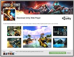 New Unity Web Player Install Dialog On Facebook Courtesy Of Uberstrike Unity Unity Games Interactive Whiteboard Games