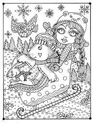 winter woodland wonderland coloring book digital printable christmas animals fun for all ages en 2021 livre de couleur coloriage hiver jessy