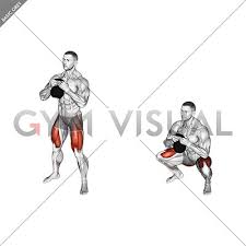 The bowflex selecttech 840 adjustable kettlebell adjusts from 8 to 40 pounds with the turn of a dial. Kettlebell Sumo Squat Male