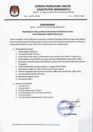 Check spelling or type a new query. Kpu Indramayu On Twitter Kpu Kabupaten Indramayu Membuka Kesempatan Untuk Menjadi Operator Situng Dalam Pemilu 2019 Info Lebih Lanjut Kunjungi Web Kpu Https T Co 5qupeel8qc Ayo Daftarkan Diri Kalian Openrekrutmenoperatorsitung Sukseskanpemilu2019
