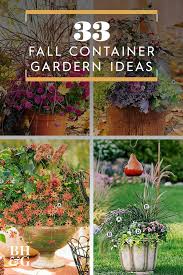 31 Gorgeous Fall Container Garden Ideas To Try Right Now Fall Container Gardens Fall Containers Container Flowers