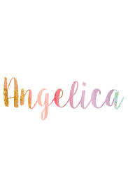 Cute Name Angelica Google Search Baby Names And Meanings Pretty Girls Names Baby Girl Names