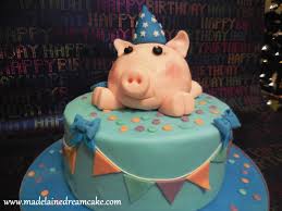 ˈkuːxən (listen)), the german word for cake, is used in other languages as the name for several different types of savory or sweet desserts, pastries, and gateaux. Schweinchen Torte Madelainedreamcake