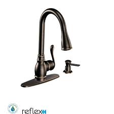 Check spelling or type a new query. Moen Ca87003srs Spot Resist Stainless Anabelle Single Handle Kitchen Faucet With Pullout Spray And Soap Dispenser Faucetdirect Com