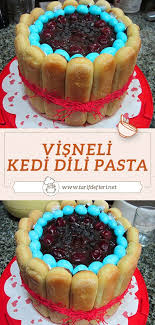 visneli kedi dili pasta tarifi tarif defteri yemek tarifi pasta tarifleri pasta tatli