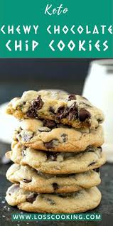 Keto Chewy Chocolate Chip Cookies Perfectly Chewy And Gooey Low Carb Ch In 2020 Low Carb Cookies Recipes Cookies Recipes Chocolate Chip Low Carb Chocolate Chip Cookies