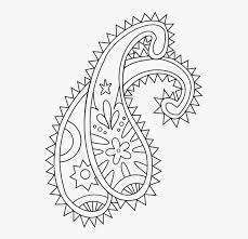 Your download will be 1 pdf file of the 1 illustration. Transparent Mandala Design Png Simple Paisley Coloring Pages Png Download Transparent Png Image Pngitem