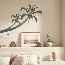 40 Modern Ideas For Interior Decorating With Stencils Simple Wall Paintings Bedroom Wall Paint Home Wall Painting