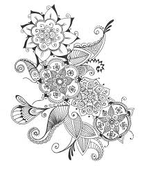 8x10 Art Print Bouquet Of Flowers Henna Floral Ink Drawing Wall Art Room Decor Printsperfect Henna Desi 8x10 Art Prints Henna Designs Drawing Henna