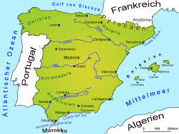 Landkarte spanien (karte provinzen spanien) : Spanien Landkarte Lander Spanien Goruma