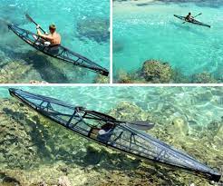 Transparent Canoe And Kayak See Through Kayak Canoe And Kayak Kayaking
