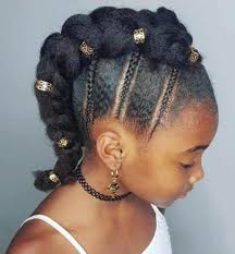 Cute Hairstyles For Black Girls Braids Bun