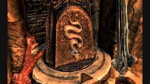 Outside are several bandits and after eliminating them, the dragonborn can then find the entrance at the top of the stairs. Skyrim Bleak Falls Sanctum Door Skyrim Bleak Falls Sanctum Orcz Com The Video Games Wiki Skyrim Bleak Falls Barrow Sanctum Door Gadgetn3w