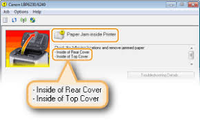 Why my canon lbp6230/6240 driver doesn't work after i install the new driver? Canon Knowledge Base Removing Paper Jams Lbp6230dw