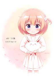 hoto cocoa and tippy (gochuumon wa usagi desu ka?) drawn by goth_risuto |  Danbooru