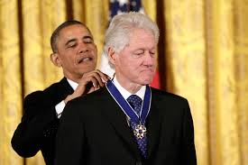 Tonight, i'm looking forward to joining some of these honorees, as well as members of the kennedy family, as we pay tribute to these. Obama Awards Medal Of Freedom To Bill Clinton Wsj