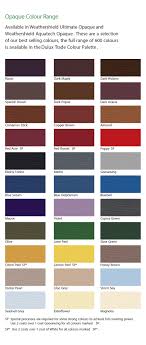 Dulux Auto Colour Chart Dulux Paint Colours Dulux Metallic