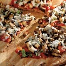Eggplant Parmesan Pizza Recipe Healthy Pizza Recipes Vegetarian Pizza Recipe Recipes