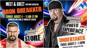 WWE SummerSlam 2024 Meet and Greet: All Superstars, date, timings, venue  and more | WWE News - Times of India