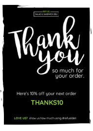 Make your own thank you cards to delight. Thank You For Your Order Postcard Design Sticker Gizmo