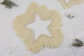 Dieser beitrag enthält werbung für stampin' up!. Diy Anleitung Makramee Sterne Zu Weihnachten Einfach Selber Machen