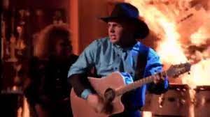 Standing Outside The Fire Video Garth Brooks Music Tv Garth