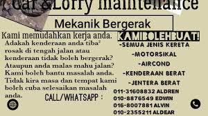 Tempereture panas kereta tidak hidup dan sebagainya. Mekanik Bergerak Di Bandar Kota Kinabalu