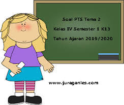 Soal Pts Uts Tema 2 Kelas 4 Semester 1 K13 Tahun 2019 2020 Juragan Les