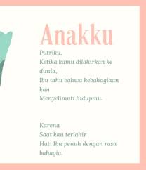 Puisi untuk bayi dalam kandungan. Puisi Ibu Hamil Dan Calon Bayi Siswapelajar Com