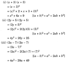 Ncert Solutions For Class 8 Maths Algebraic Expressions And Identities Ex 9 5 Ncertsolutions Ncertclass8 Algebraic Expressions Studying Math Math Vocabulary