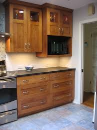 Microwave Cabinet Slightly Deeper Than Wall Cabinets Upper Cabinets Glass Upper Kitchen Cabinets Upper Kitchen Cabinets